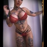 Inked Succubus nude #0007