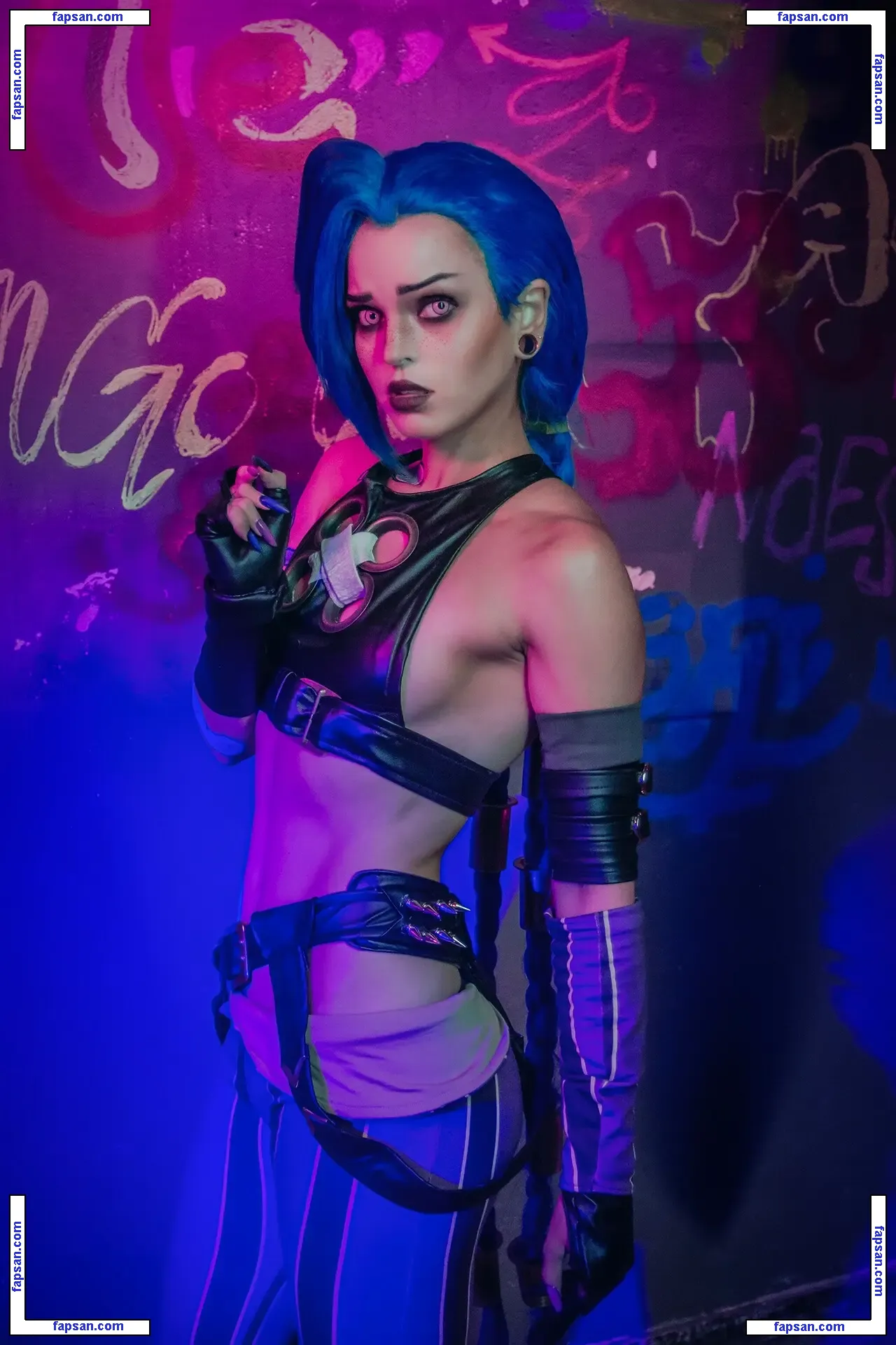 Jinx Cosplay Arcane голая фото #0028 с Онлифанс