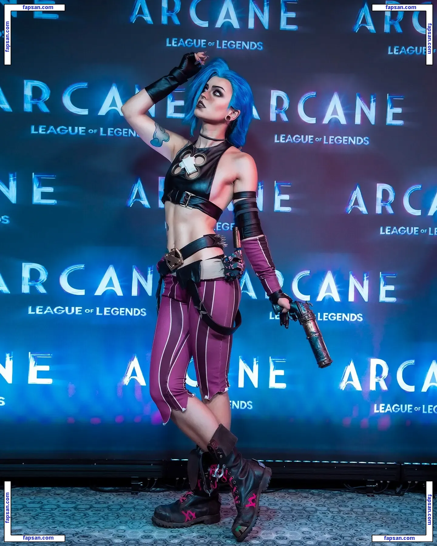 Jinx Cosplay Arcane голая фото #0029 с Онлифанс