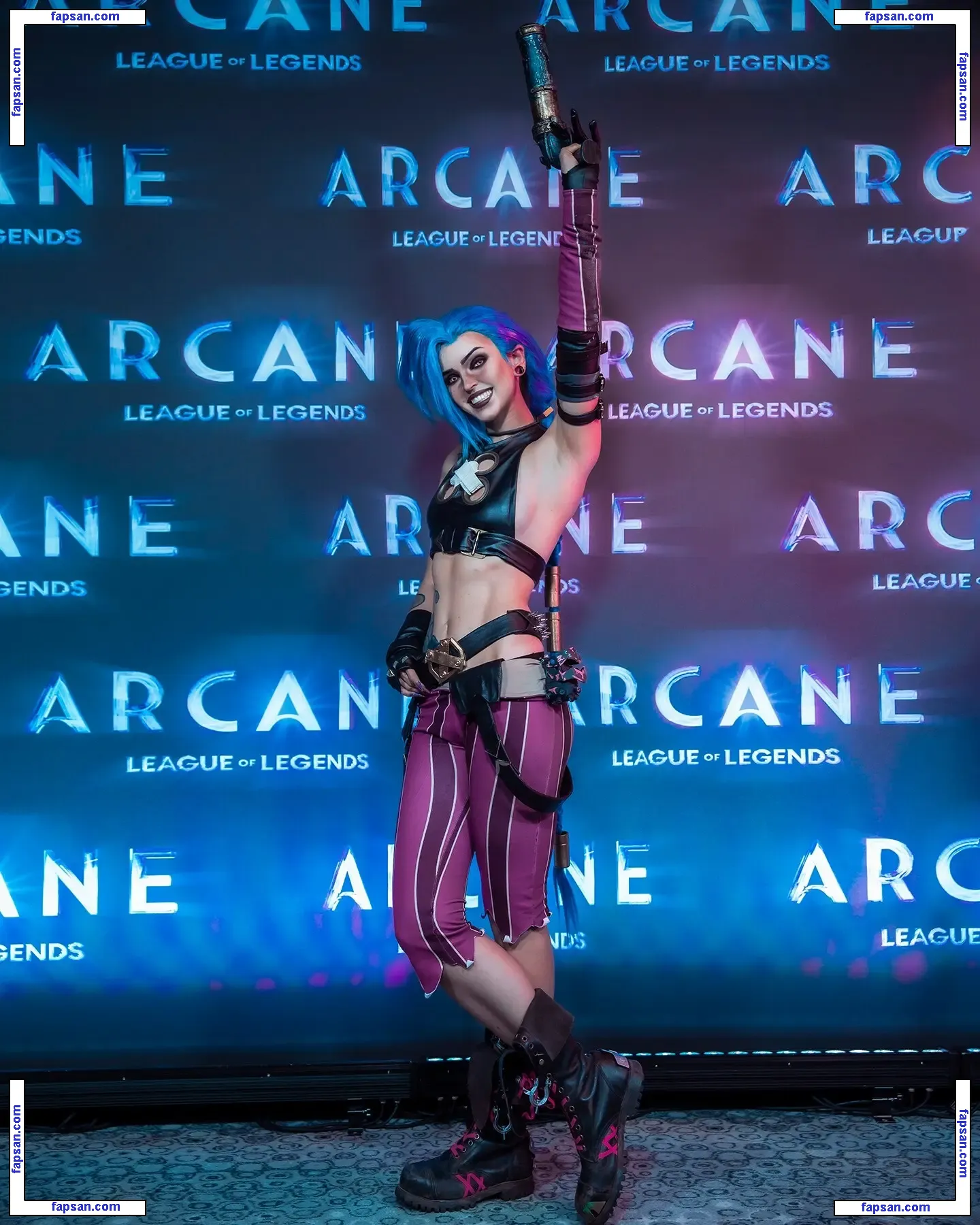 Jinx Cosplay Arcane голая фото #0034 с Онлифанс