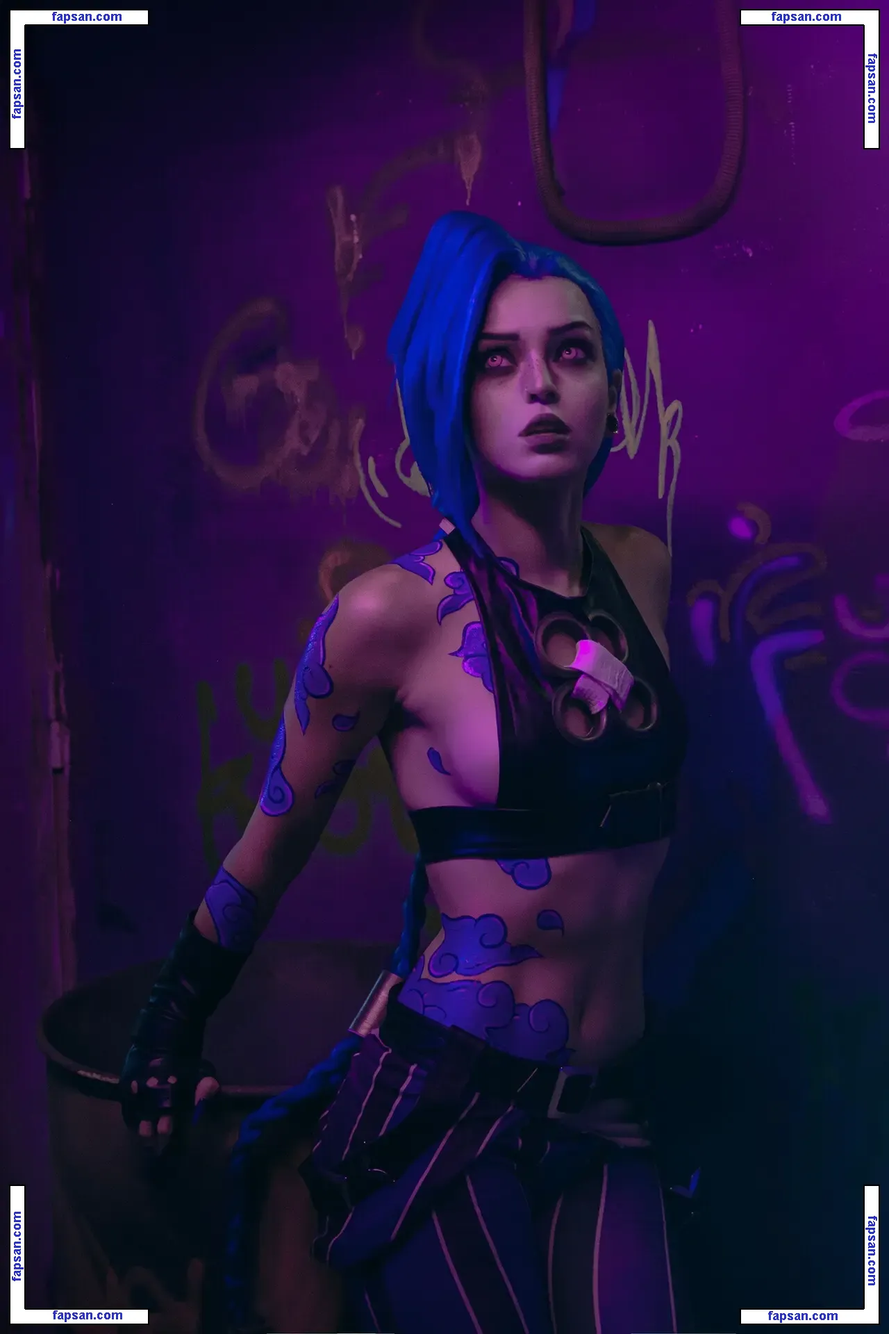 Jinx Cosplay Arcane голая фото #0040 с Онлифанс