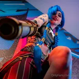 Jinx Cosplay Arcane голая #0018