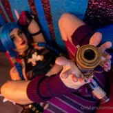 Jinx Cosplay Arcane голая #0020