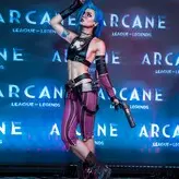 Jinx Cosplay Arcane голая #0029