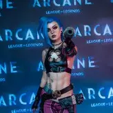 Jinx Cosplay Arcane голая #0037