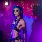 Jinx Cosplay Arcane голая #0038