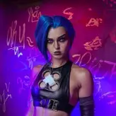 Jinx Cosplay Arcane голая #0042