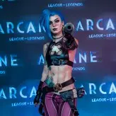 Jinx Cosplay Arcane голая #0044