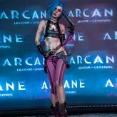 Jinx Cosplay Arcane голая #0050