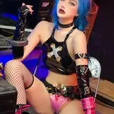 Jinx Cosplay Arcane голая #0051