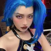 Jinx Cosplay Arcane голая #0054