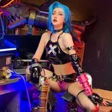 Jinx Cosplay Arcane голая #0059