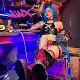 Jinx Cosplay Arcane голая #0061