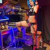 Jinx Cosplay Arcane голая #0062