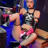 Jinx Cosplay Arcane голая #0067