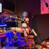 Jinx Cosplay Arcane голая #0073