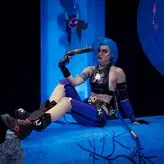 Jinx Cosplay Arcane голая #0074