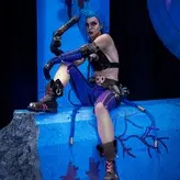 Jinx Cosplay Arcane голая #0075