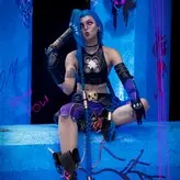 Jinx Cosplay Arcane голая #0076