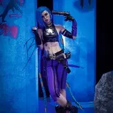 Jinx Cosplay Arcane голая #0077