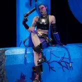 Jinx Cosplay Arcane голая #0080