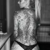 Julita inked nude #0029