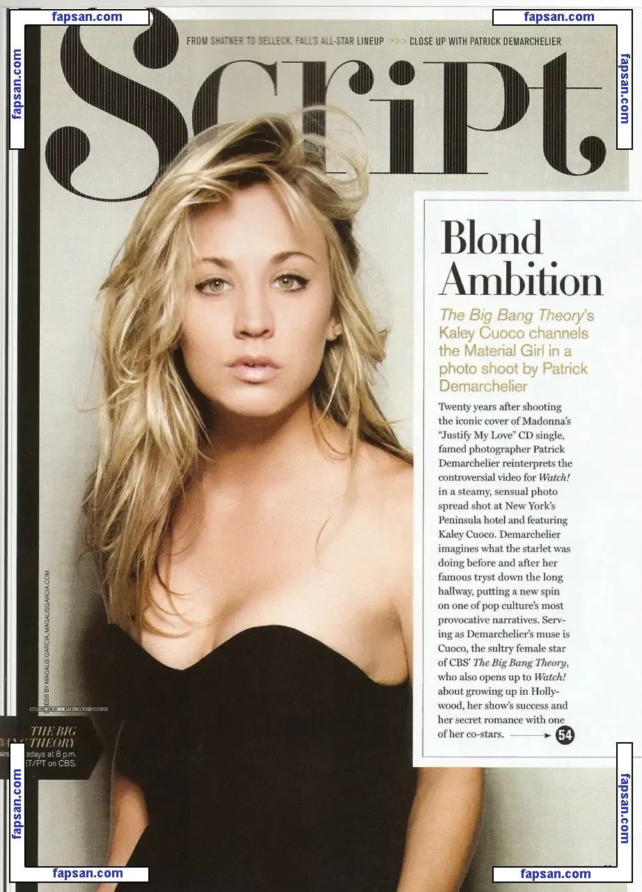 Kaley Cuoco nude photo #0355 from OnlyFans