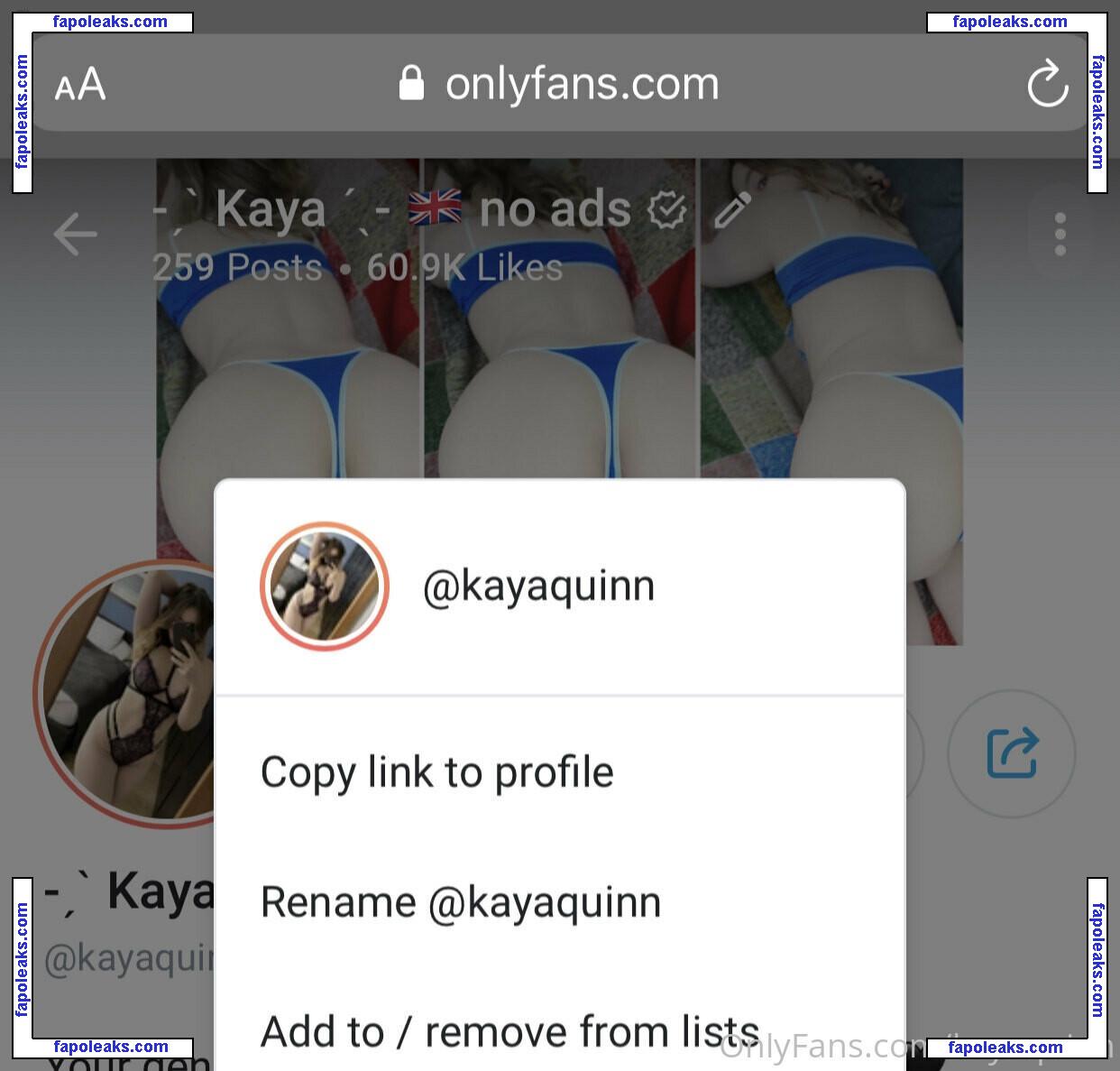 kayaquinn / kayaquinn19 nude photo #0011 from OnlyFans