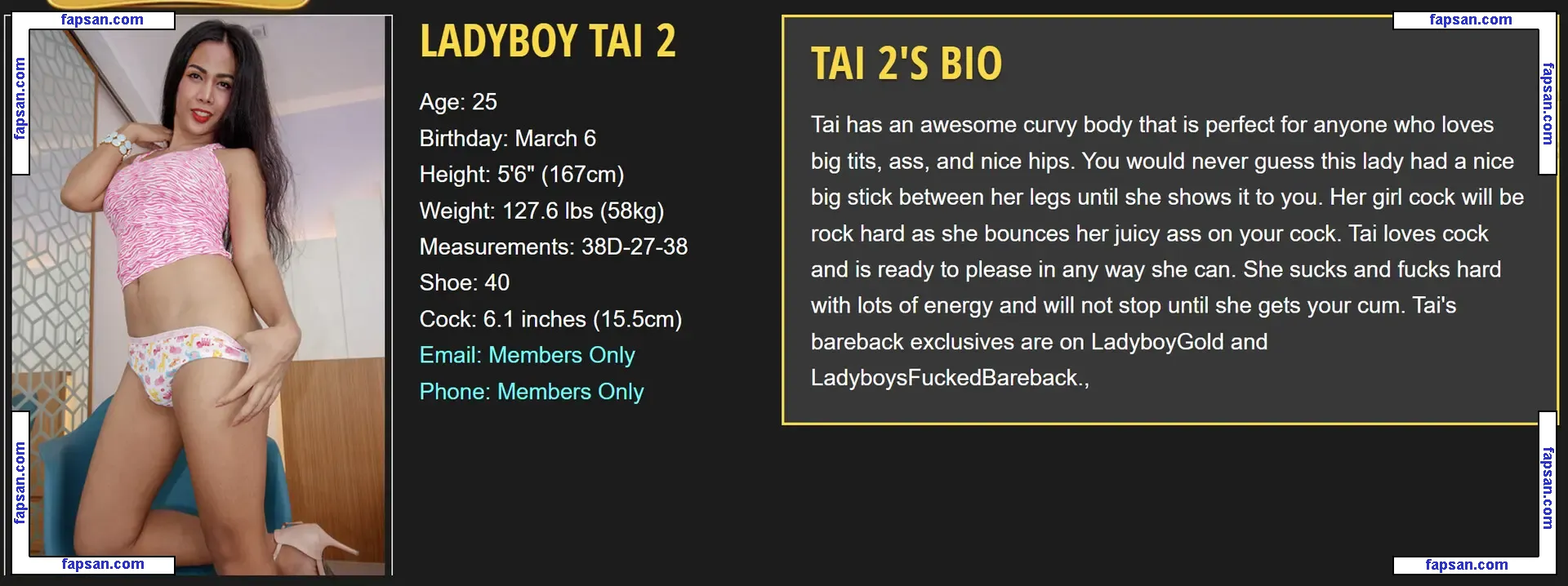 Ladyboy Gold nude photo #0183 from OnlyFans