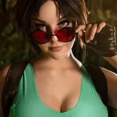 Lara Croft Cosplay голая #0015