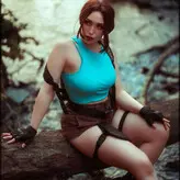 Lara Croft Cosplay голая #0021
