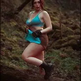 Lara Croft Cosplay голая #0027
