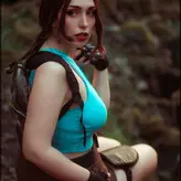 Lara Croft Cosplay голая #0034