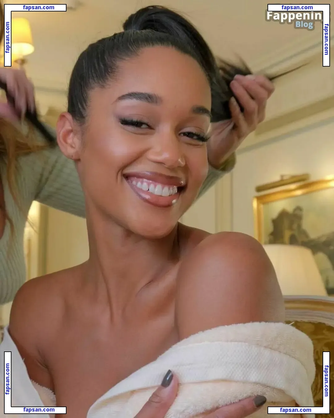 Laura Harrier nude photo #0347 from OnlyFans