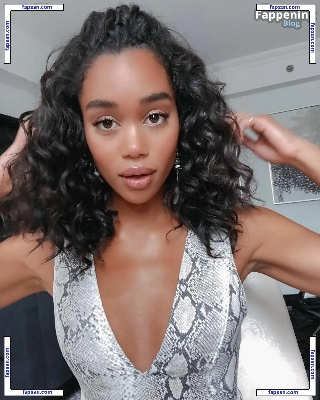 Laura Harrier голая фото #0455 с Онлифанс