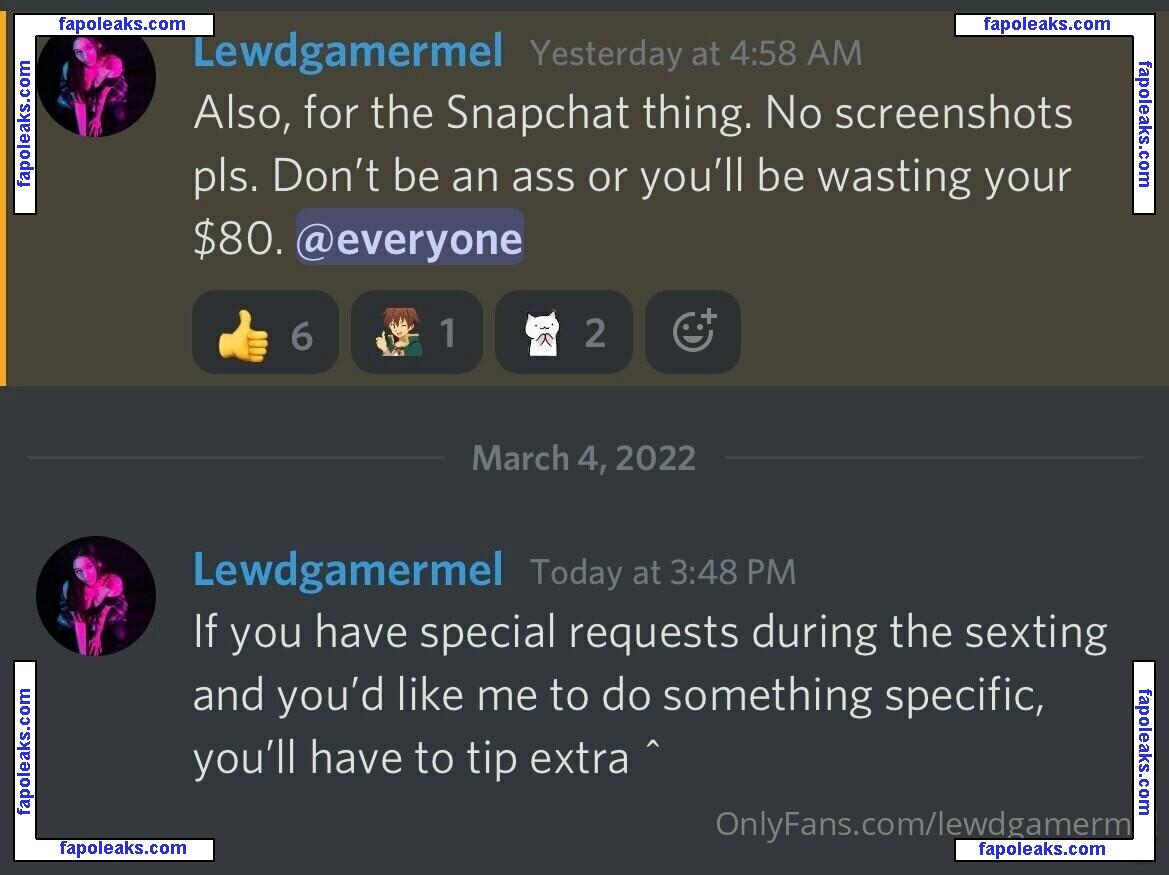 lewdgamermel голая фото #0019 с Онлифанс