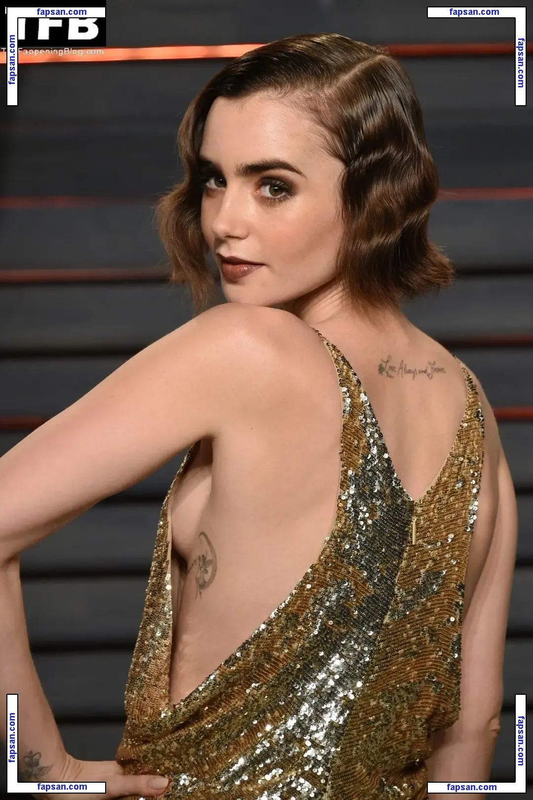 Lily Collins nude photo #0647 from OnlyFans