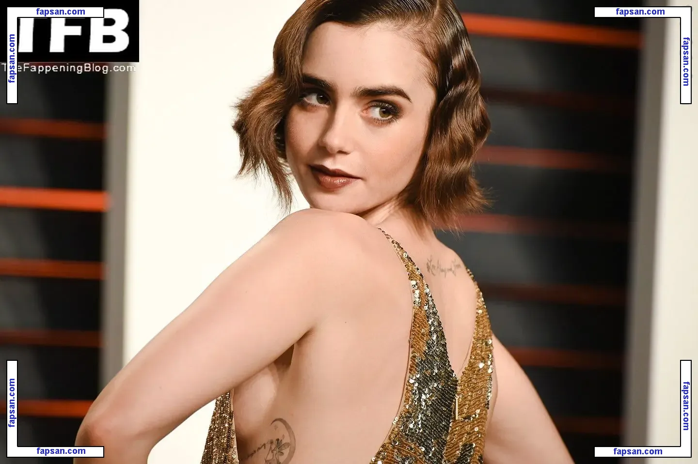 Lily Collins nude photo #0663 from OnlyFans