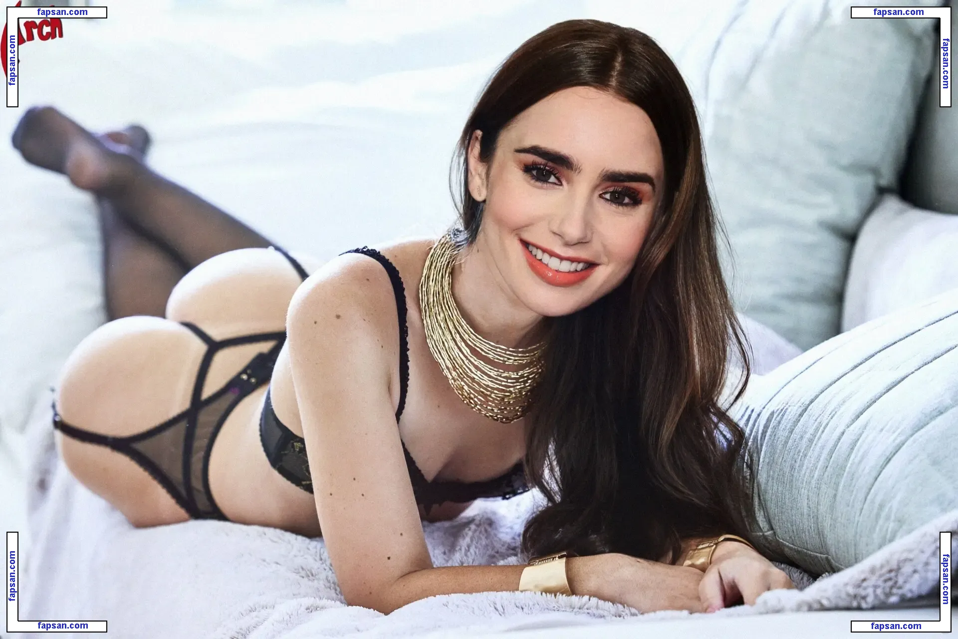 Lily Collins nude photo #0831 from OnlyFans