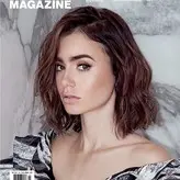 Lily Collins nude #0502