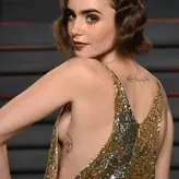 Lily Collins nude #0647