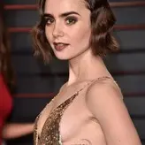 Lily Collins nude #0648