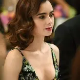 Lily Collins nude #0867