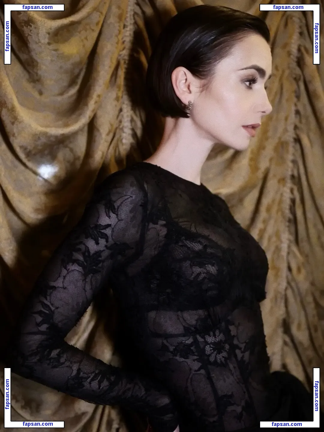 Lily Collins nude photo #1128 from OnlyFans