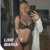 Line Maria Busk nude #0005
