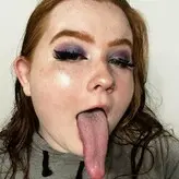 Long Tongue Fetish nude #0039