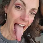 Long Tongue Fetish nude #0114