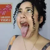 Long Tongue Fetish nude #0133