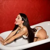 Long Tongue Fetish nude #0135