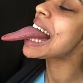 Long Tongue Fetish nude #0146